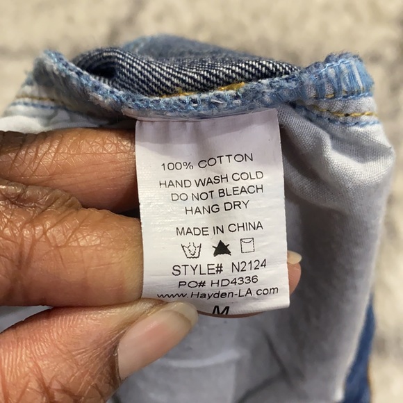 Hayden LA denim skirt sz Medium - Picture 9 of 9